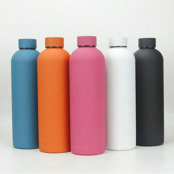 Matte Soft Finish Stainless Steel Water Bottle (750ml)