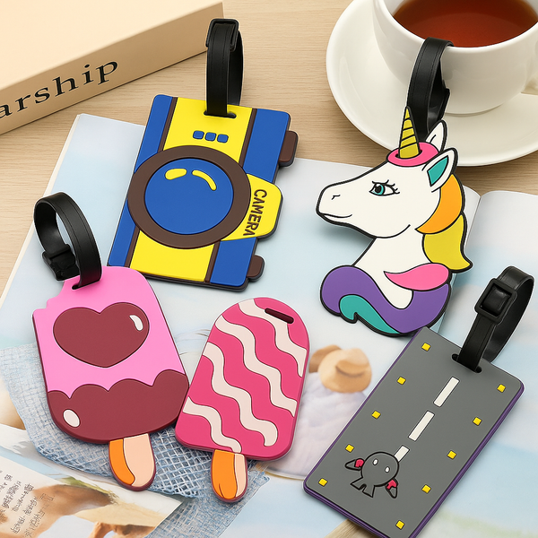 Color Theme Silicon Luggage Tag