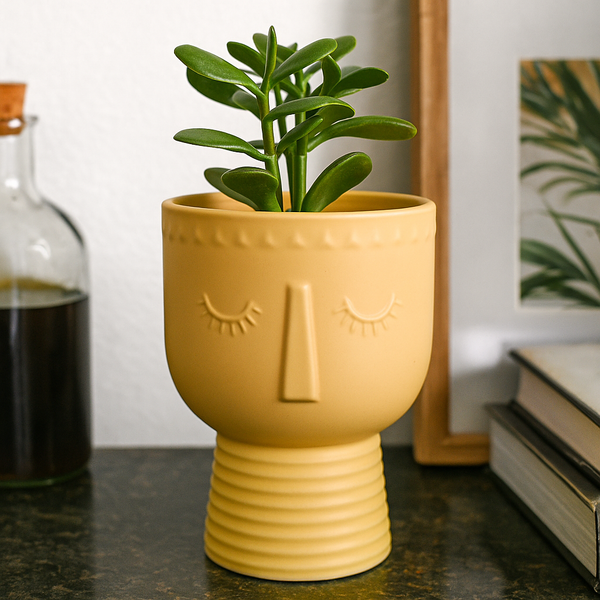 Whimsical Ceramic Plant Pot