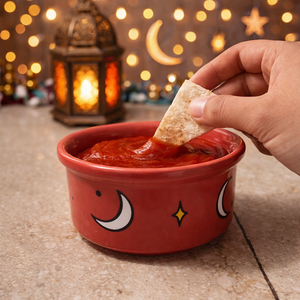 Ramadan Theme Ceramic Dip Bowl