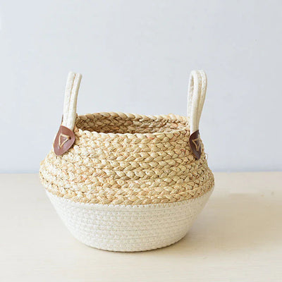 Handwoven Woven Organizer Basket