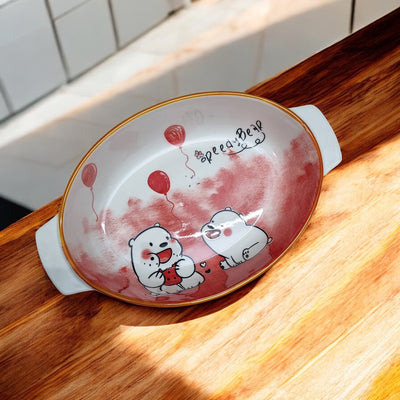 Cozy Love Ceramic Platter