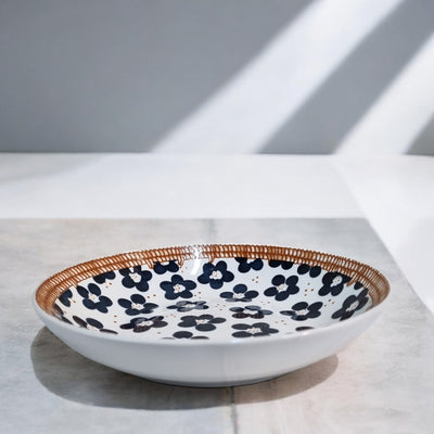 Charming Floral Deep Plate (7 inches)