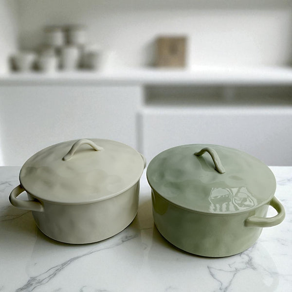 Ceramic Lidded Casserole Pot (10inch)
