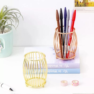 Bar Belly Metal Pencil Holder
