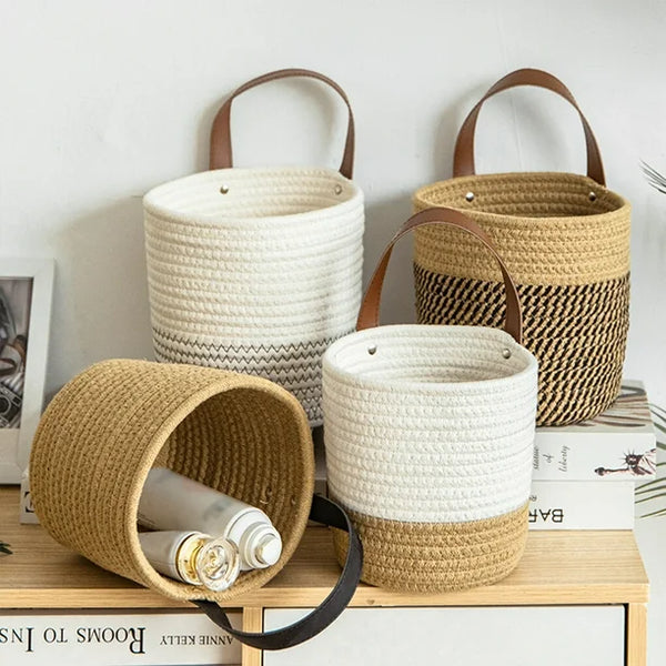 Cotton Rope Storage Basket