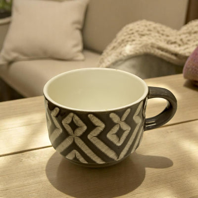 Modern Polished Porcelain Coffee Mug - 300ml