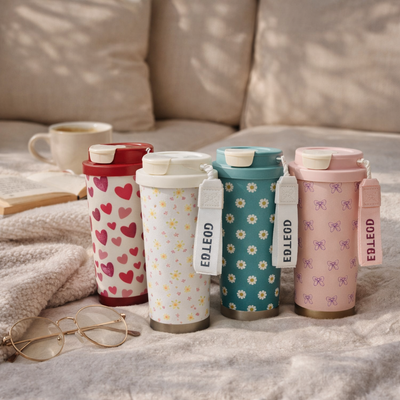 Aesthetic Coffee Tumblers (500ml)