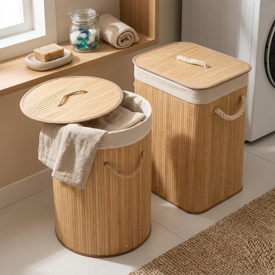Bamboo Laundry Basket