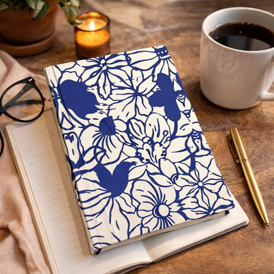 Flower Color Dotted Journal