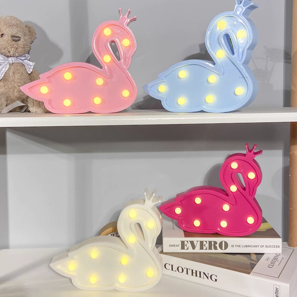 Swan LED Night Light- LED Swan Light