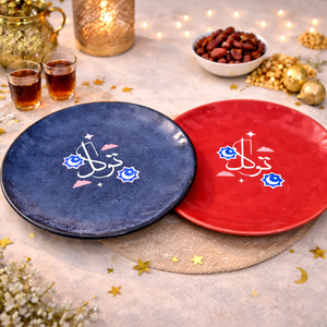 Breeze Ceramic “Tawakul” Plate (10 inch)