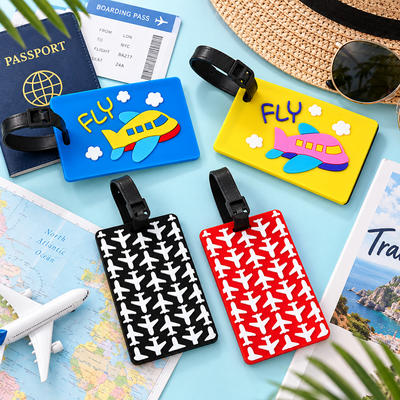 High in the Air Silicon Luggage Tag