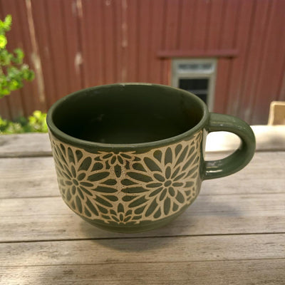 Chic Glossy Porcelain Drinking Mug - 300ml