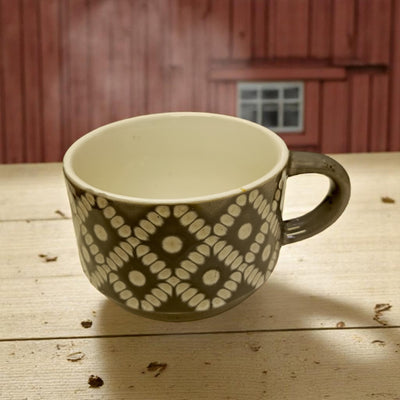 Earthy Textured Ceramic Cup - 300ml