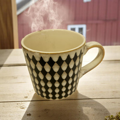 Earthy Glazed Ceramic Drinking Mug - 300ml