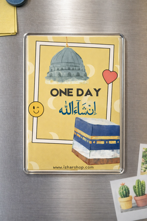 Acrylic Magnet- One Day