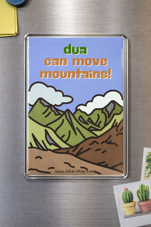 Acrylic Magnet- Dua can Move