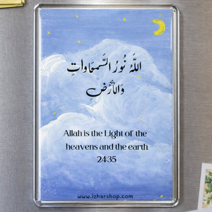 Acrylic Magnet- Light of Heavens