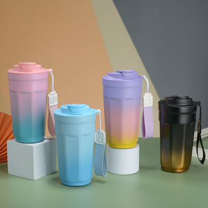 500ml gradient stainless steel tumbler