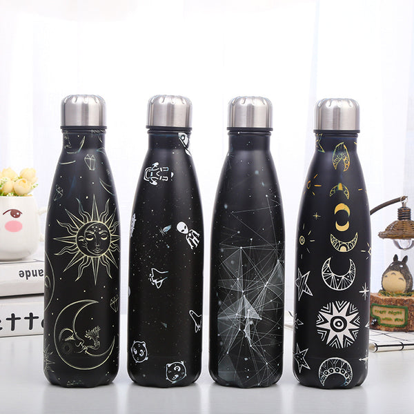 Celestial Stainless Steel Water Bottle (500ml)