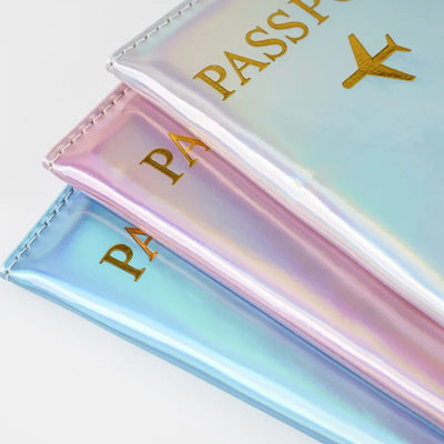 Glossy PU Passport Cover
