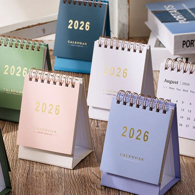 2026 Spiral Desk Calendar
