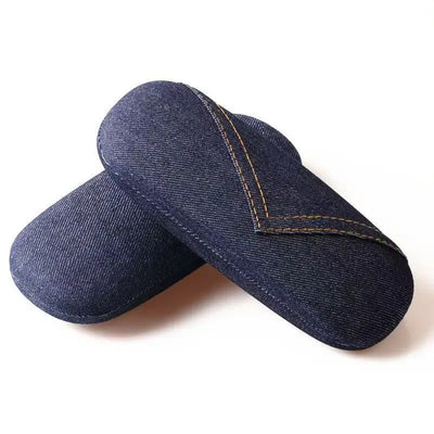 Denim Eyeglass Case