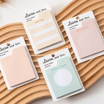 Minimal Planner Sticky Notes