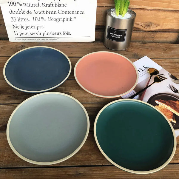 Morandi Matte Plates