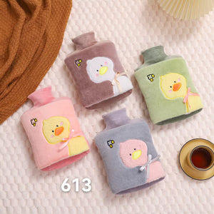 Duck-themed plush hot water bag, 1000ml and 2000ml