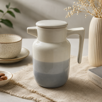Modern Ceramic Pitcher Jug & Tea Pot