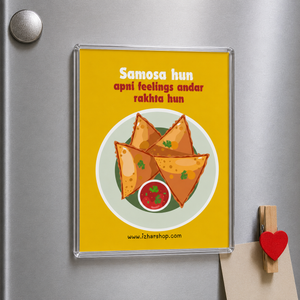 Acrylic Magnet- Samosa