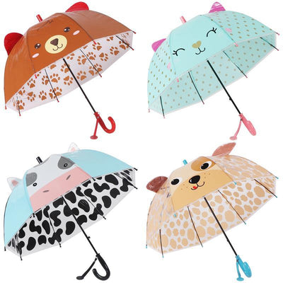 Animal Theme 3D Kids Umbrella